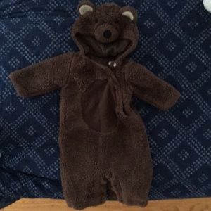 Adorable and warm bear costume